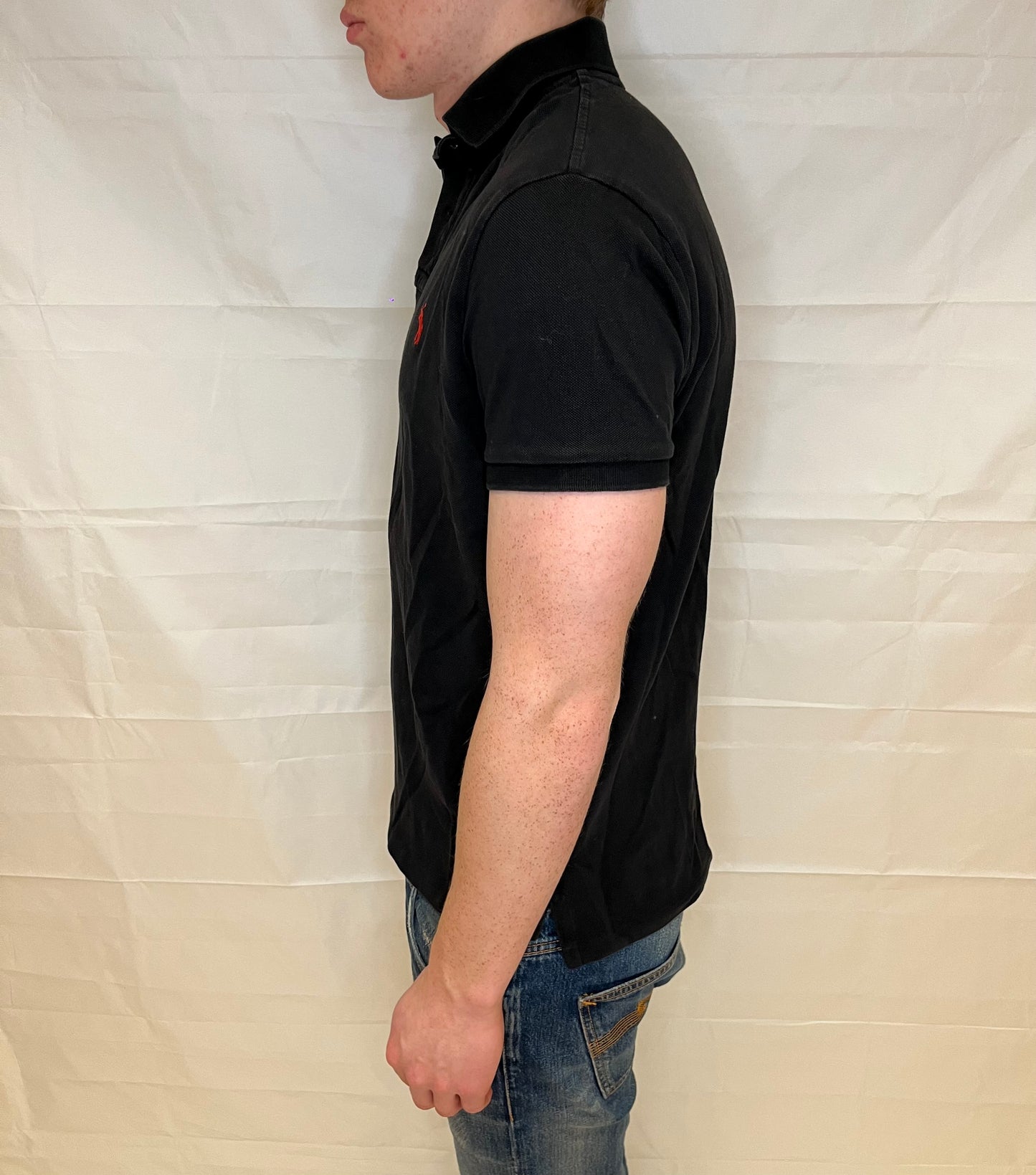 Polo Ralph Lauren Custom Slim Fit Polo Black Men's