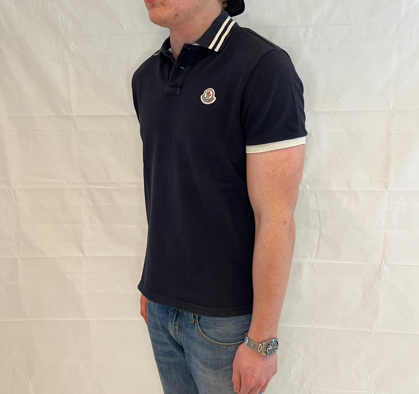 Moncler Polo Men's Blue