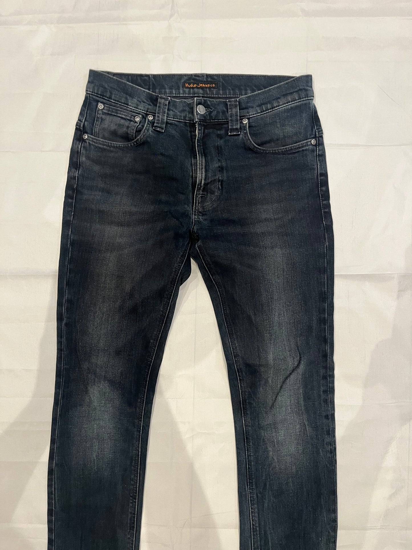 Nudie Taped Ted Jeans Black Men's