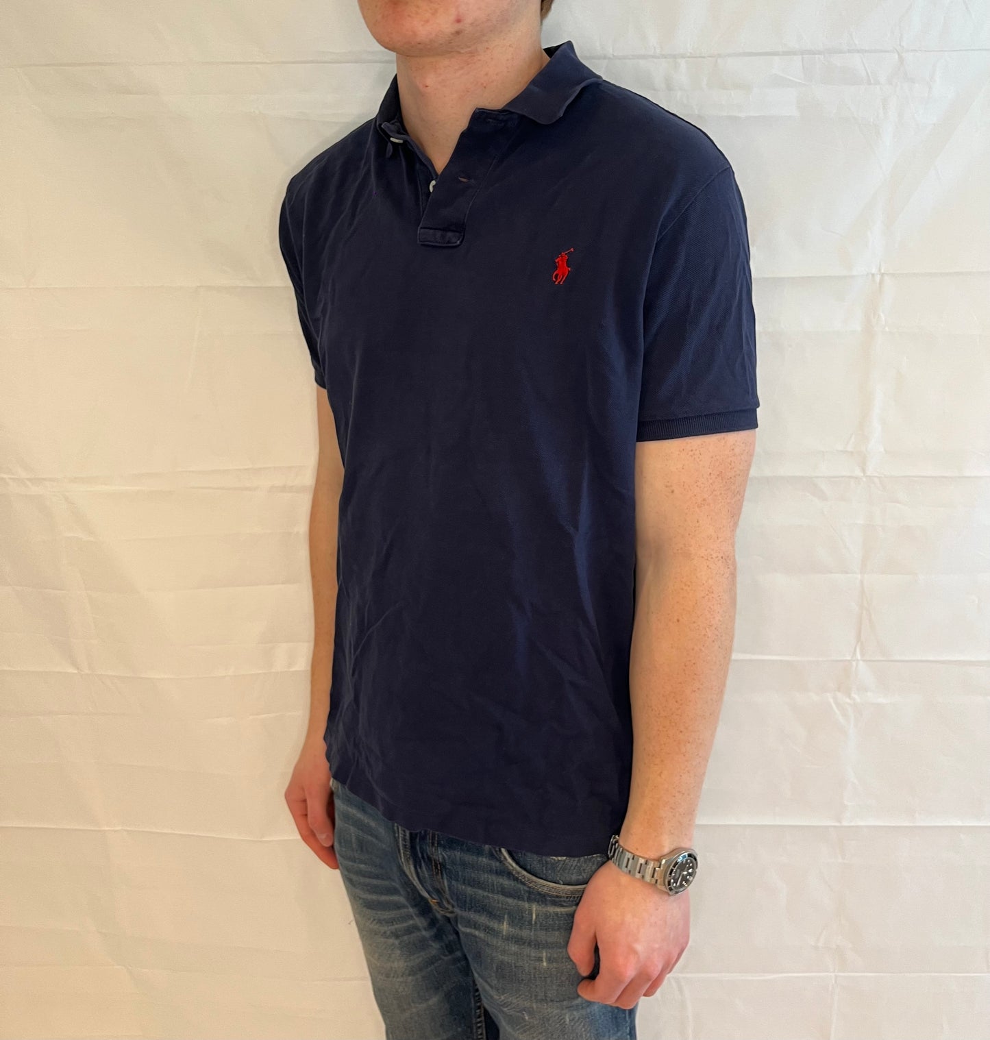 Polo Ralph Lauren Custom Fit Polo Blue Men's