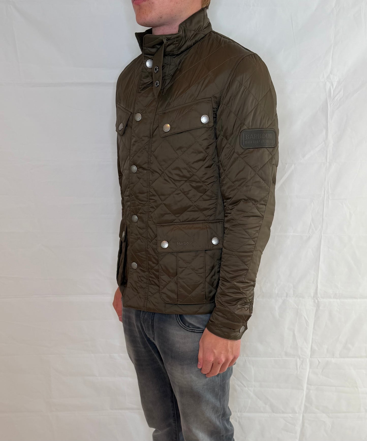 Barbour Jacket Olive Green Men's