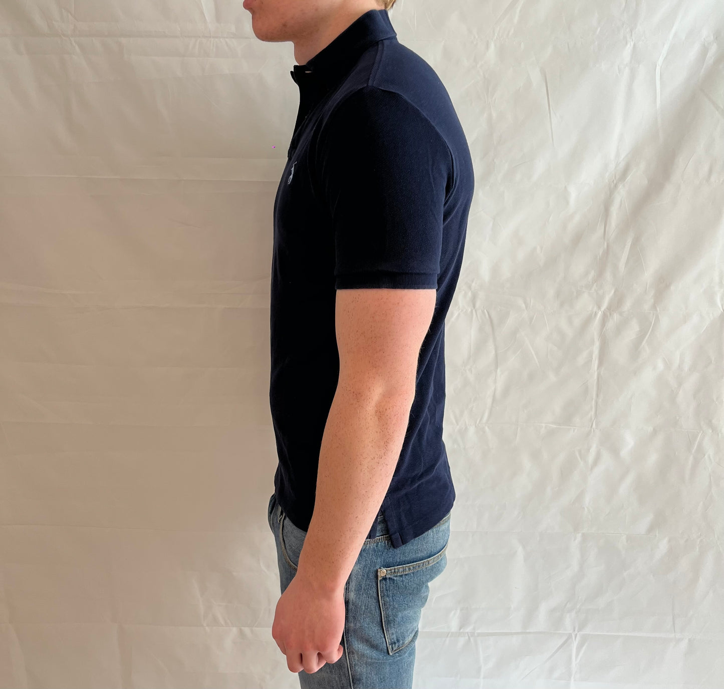 Polo Ralph Lauren Custom Slim Fit Polo Blue Men's