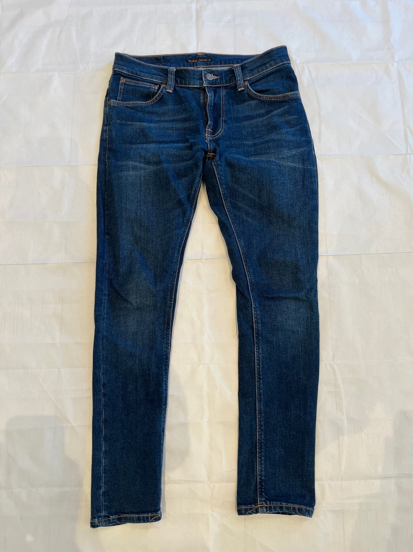 Nudie Tight Terry Jeans Blue Men's