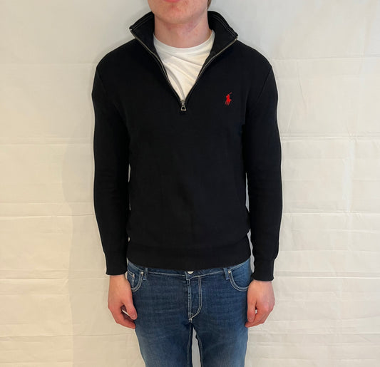 Polo Ralph Lauren Half Zip Black Men's