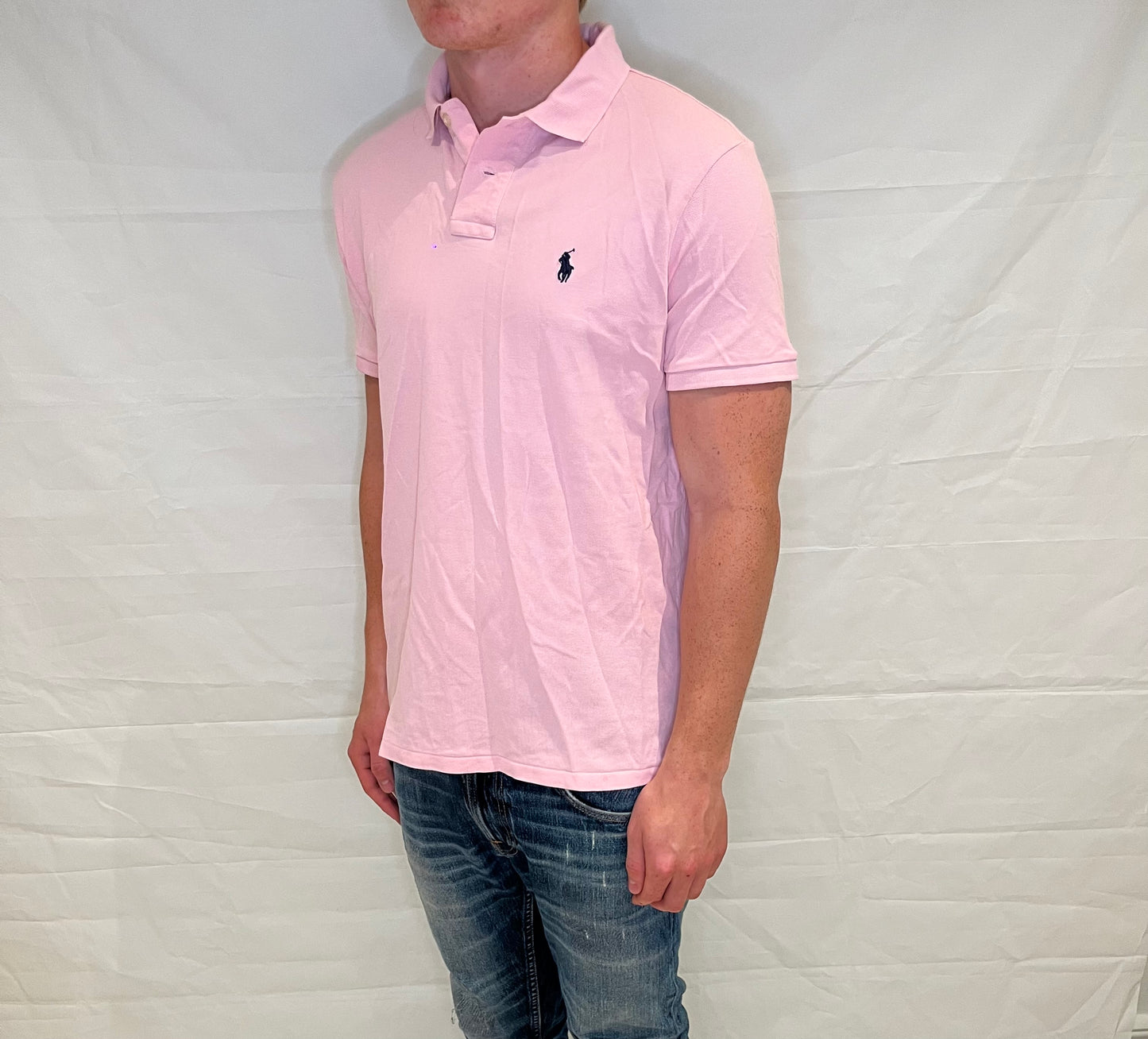 Polo Ralph Lauren Slim Fit Polo Pink Men's