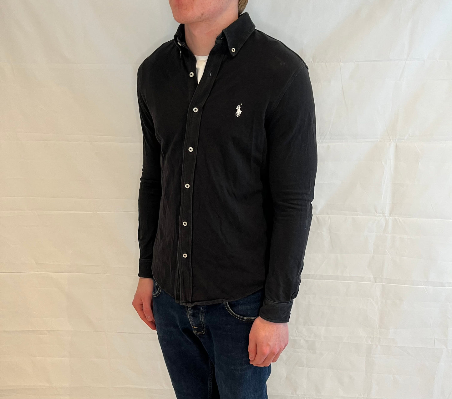 Polo Ralph Lauren Featherweight Mesh Shirt Black Men's