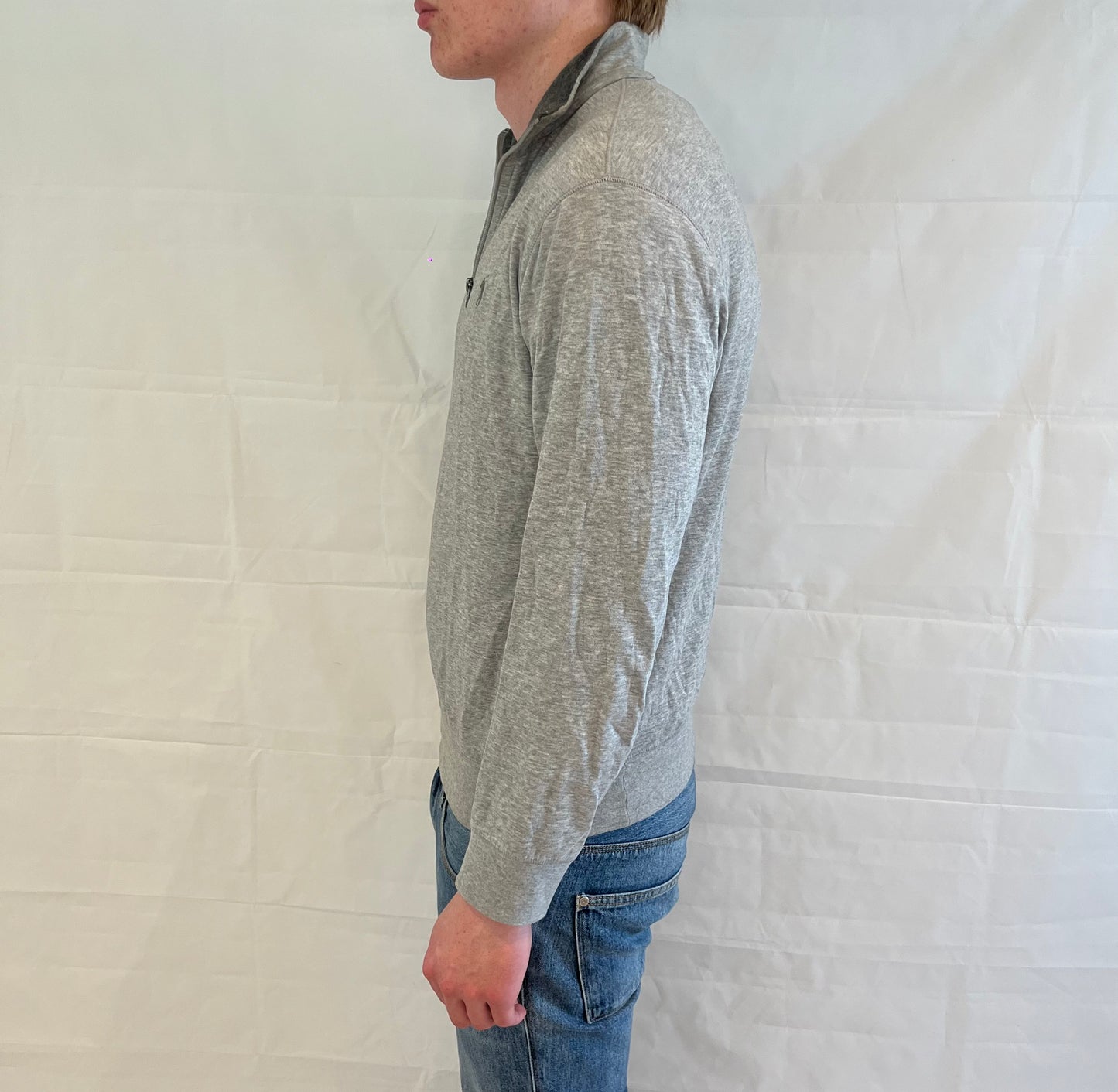 Polo Ralph Lauren Half Zip Grey Men's