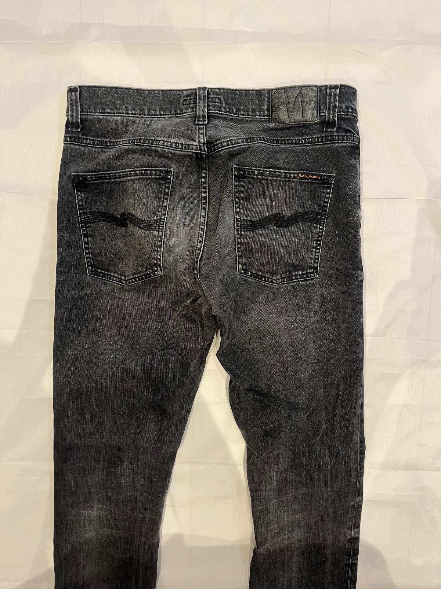 Nudie Lean Dean Jeans Black Men's