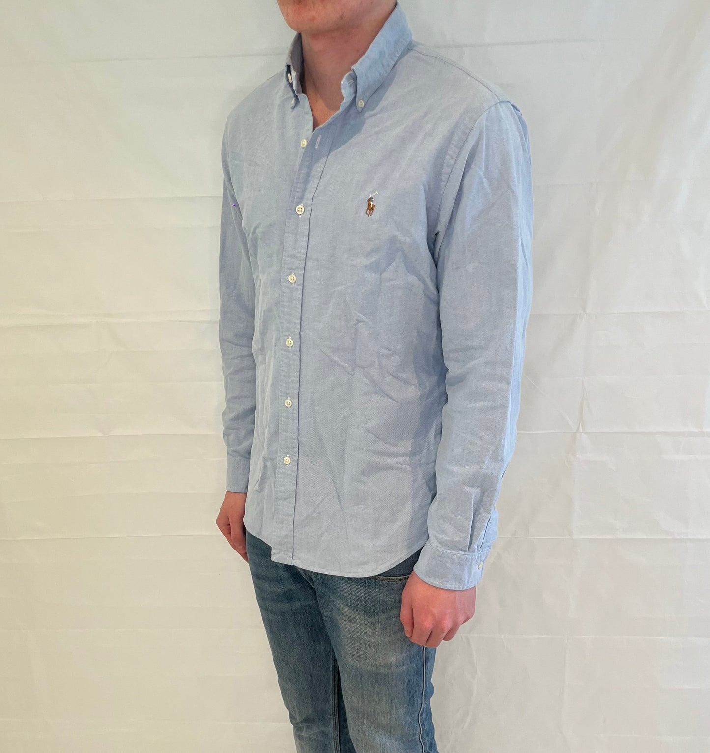 Polo Ralph Lauren Slim Fit Shirt Light Blue Men's