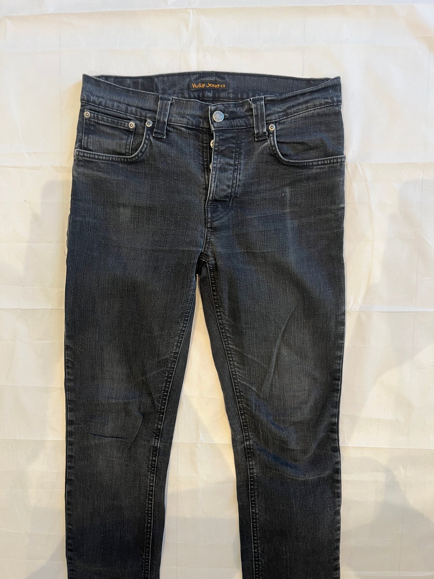 Nudie Grim Tim Jeans Black Men's
