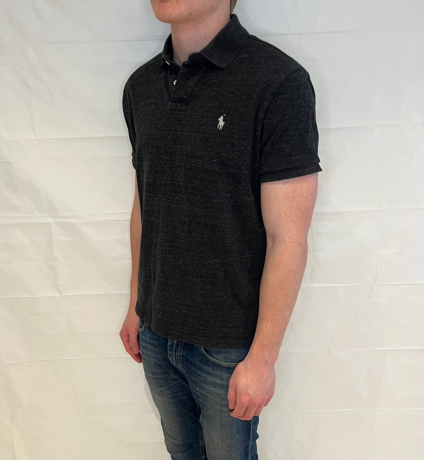 Polo Ralph Lauren Custom Slim Fit Polo Black Men's