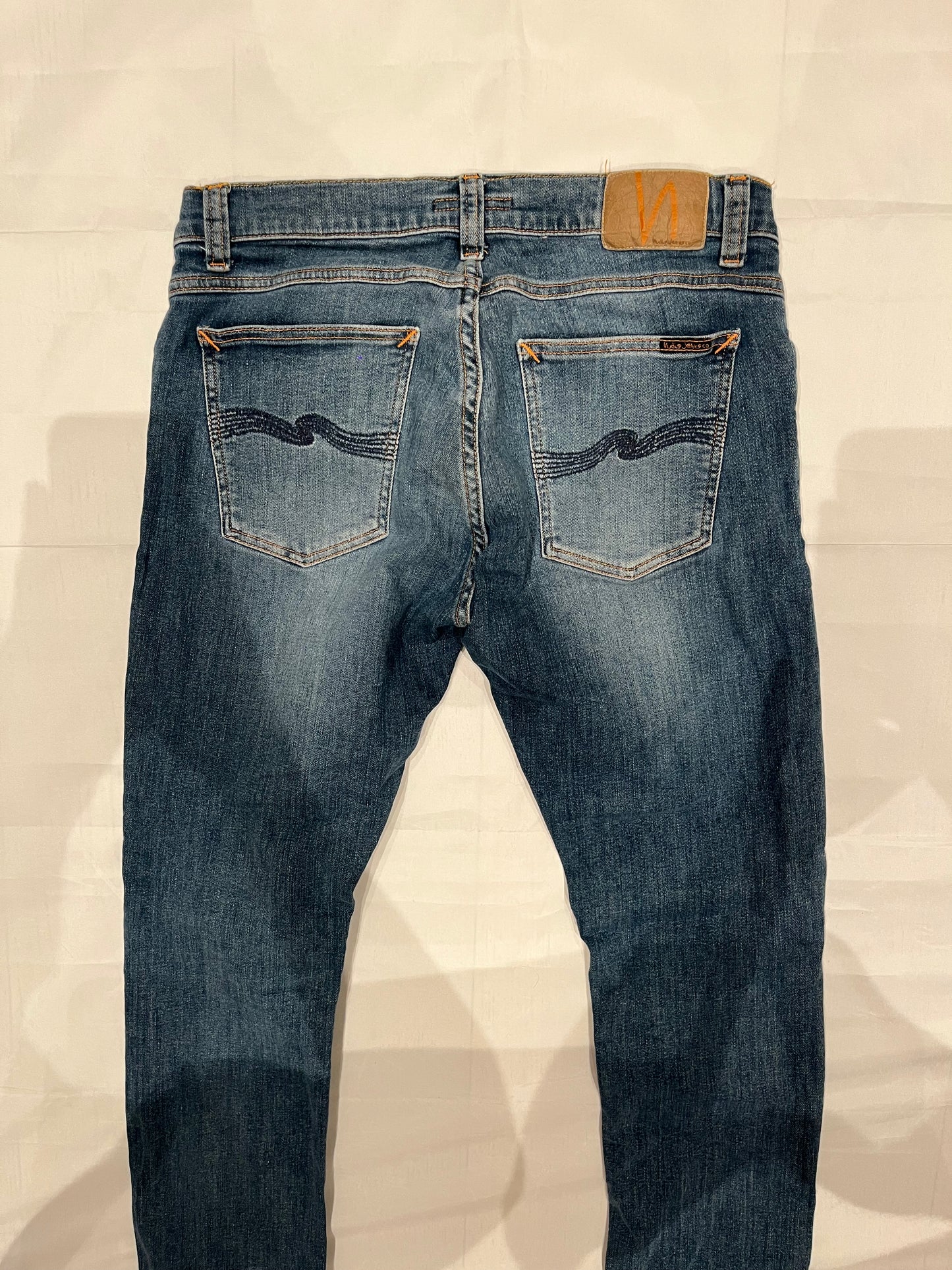 Nudie Tight Terry Jeans Blue Men's