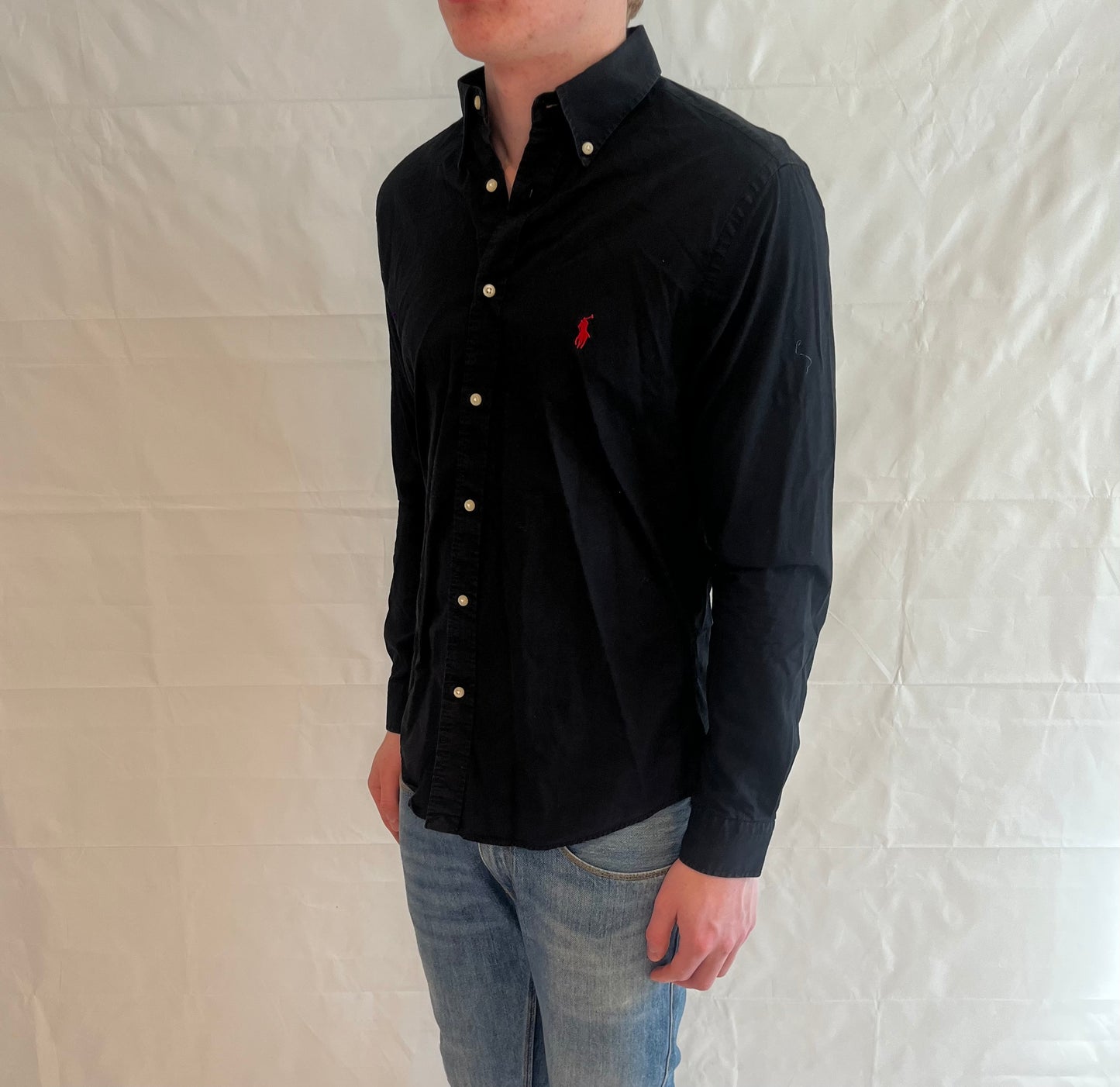 Polo Ralph Lauren Slim Fit Shirt Black Men's