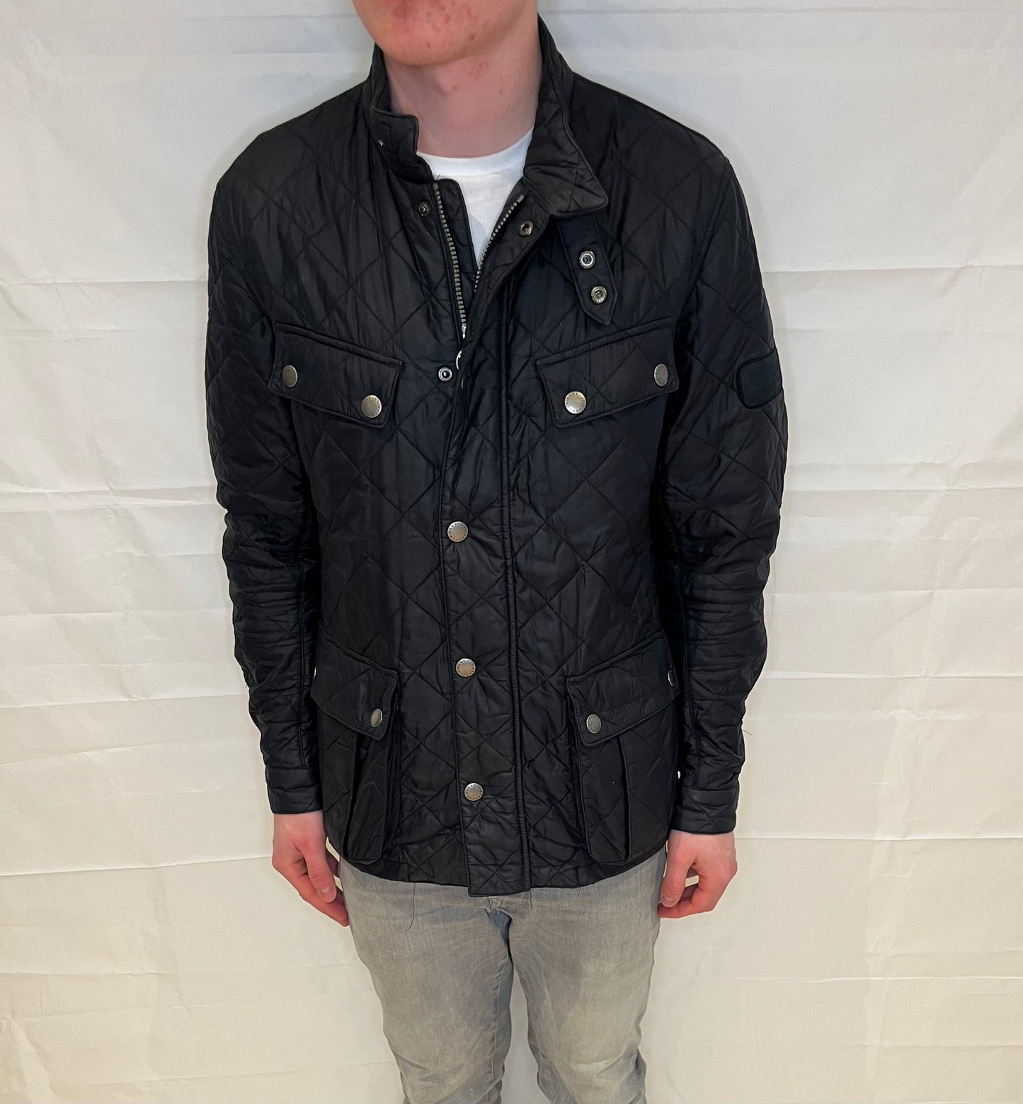 Barbour Jacket Blue Men's
