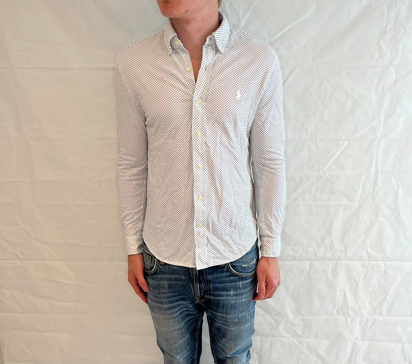 Polo Ralph Lauren Featherweight Mesh Shirt White Men's