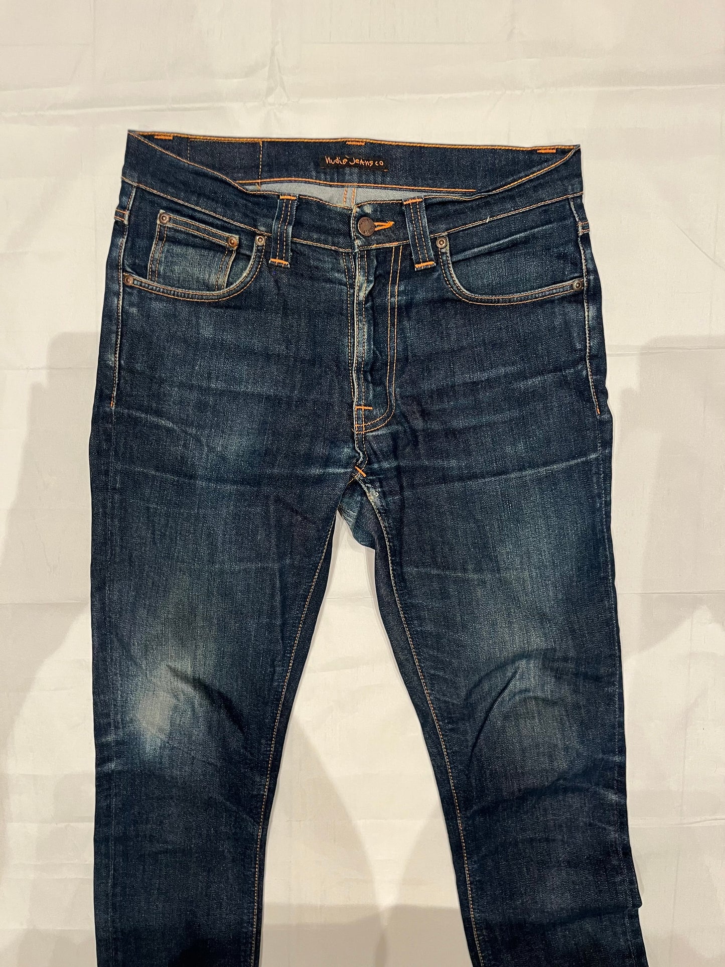 Nudie Lean Dean Jeans Blue Men's