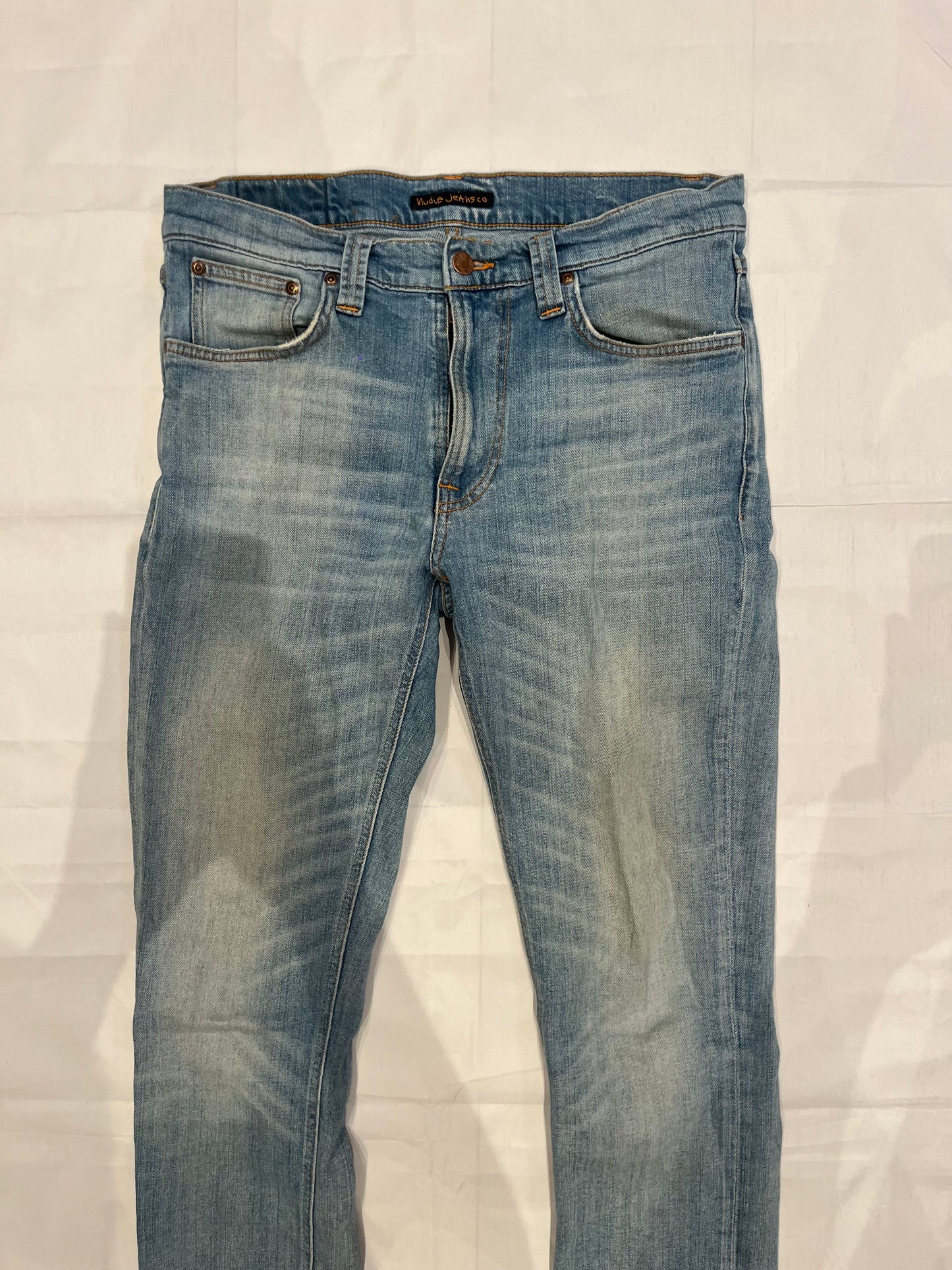 Nudie Lean Dean Jeans Light Blue Men's