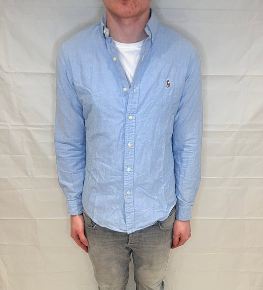 Polo Ralph Lauren Slim Fit Shirt Light Blue Men's