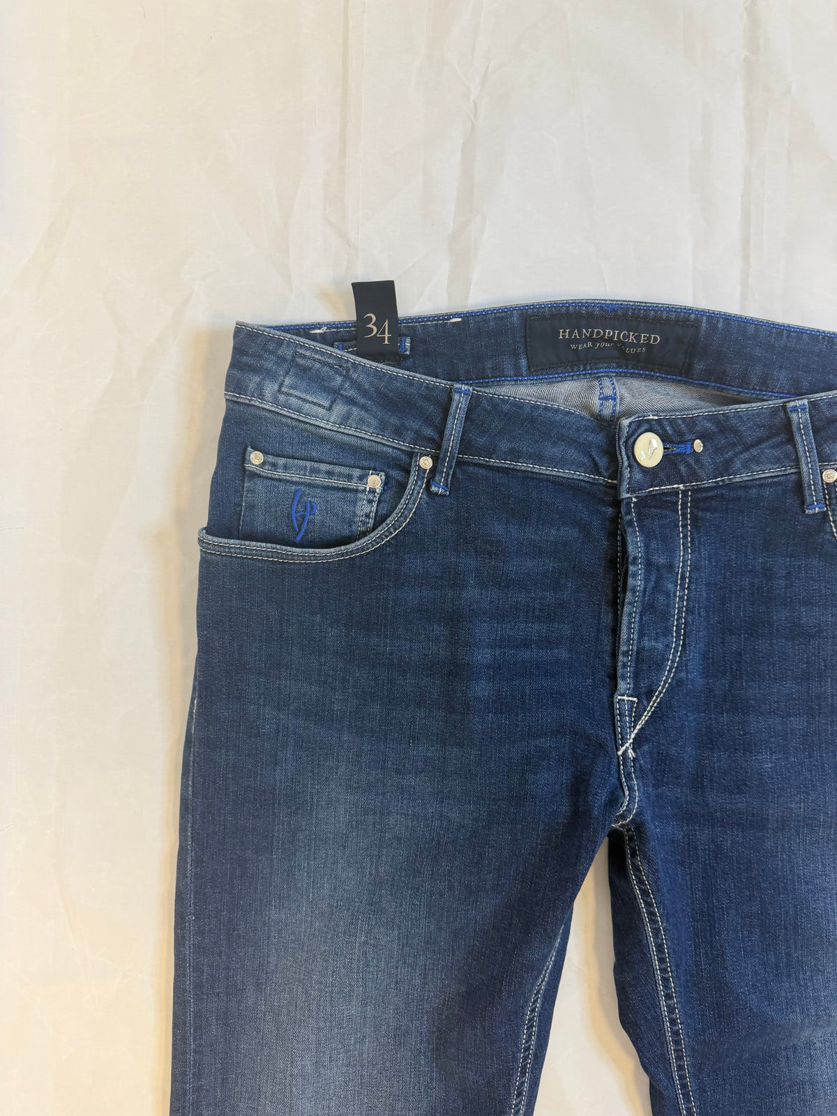 Handpicked Slim Fit Orvieto Jeans Blue Men's