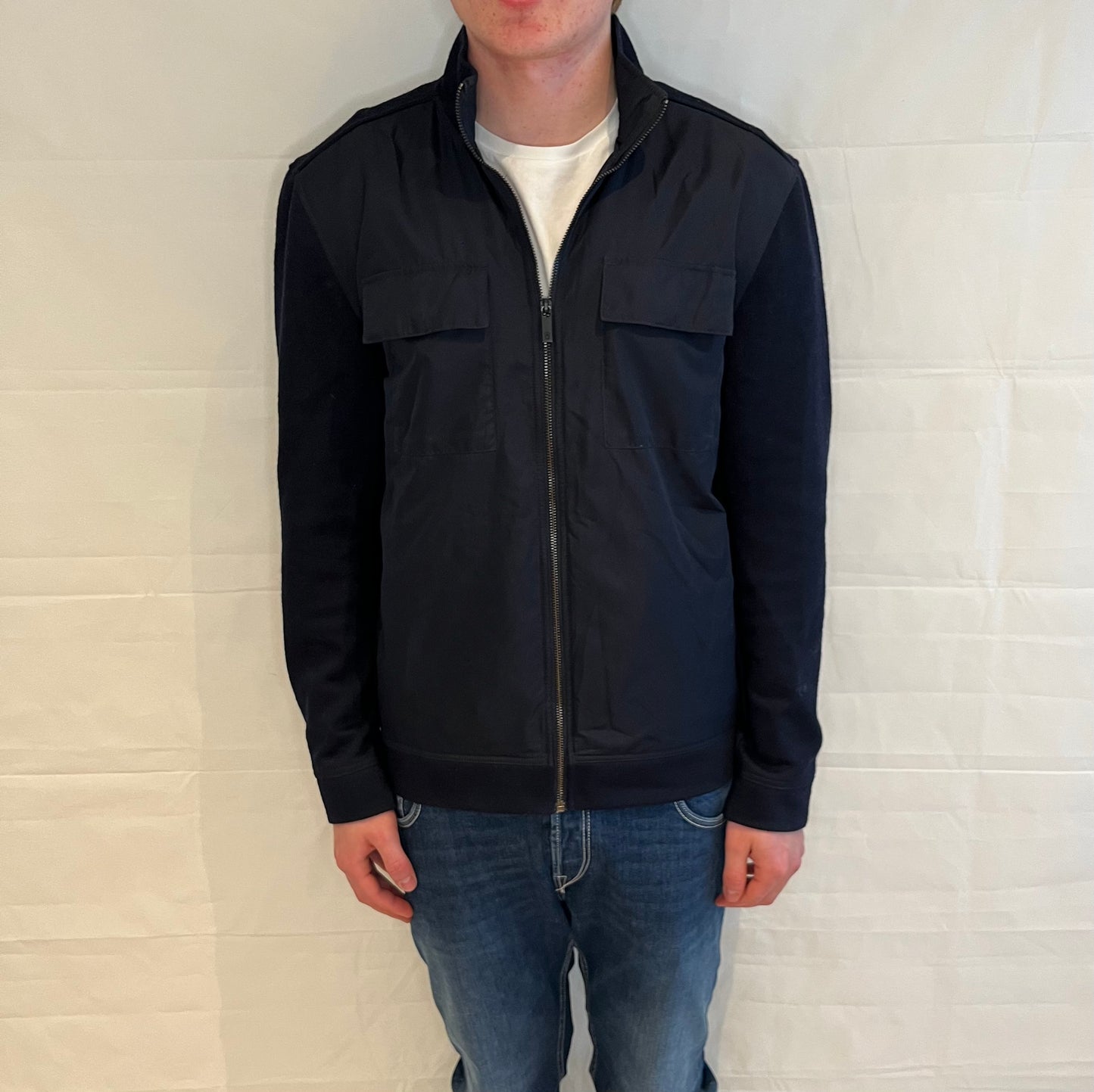 Massimo Dutti Cardigan Blue Men's