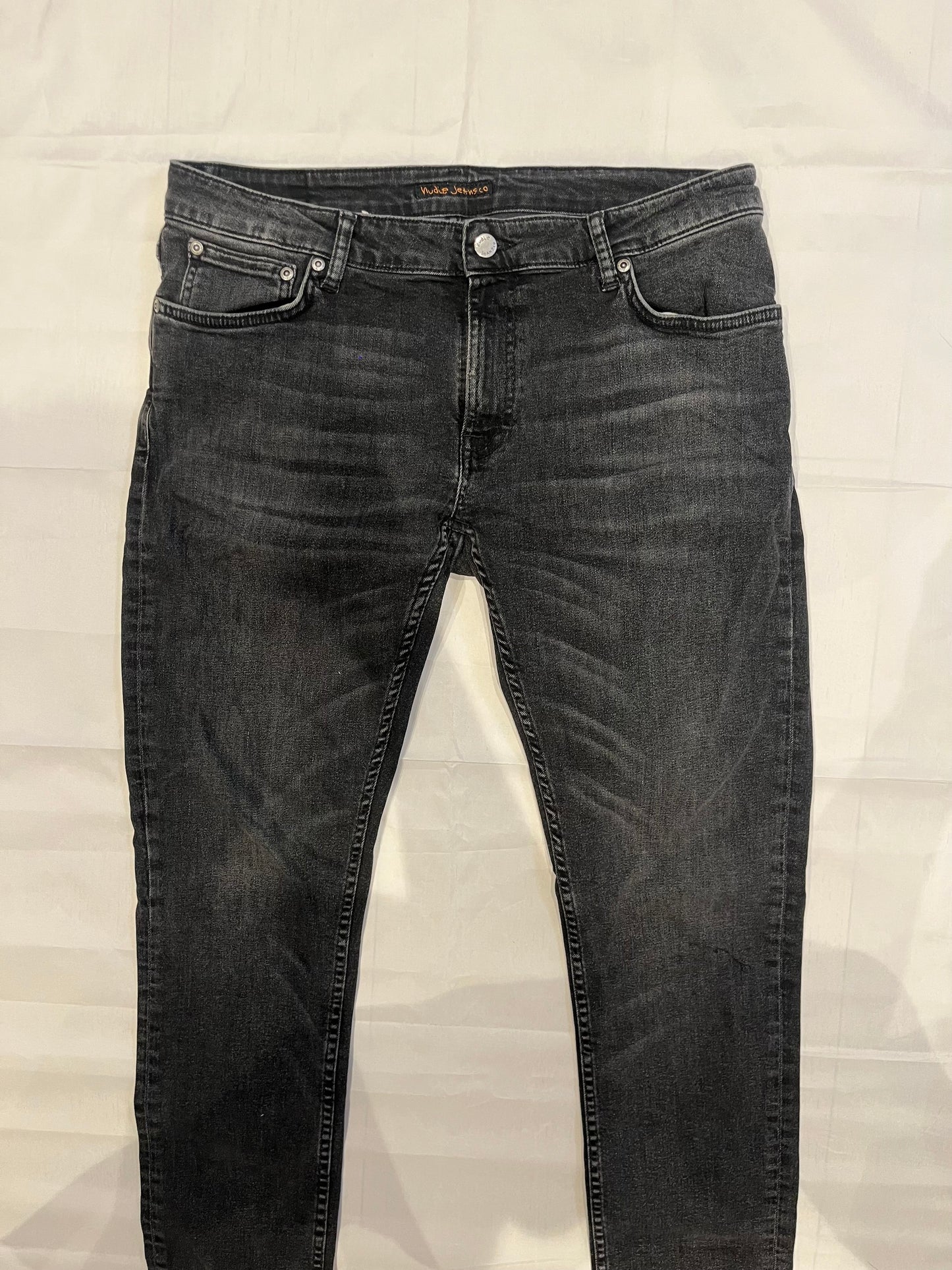 Nudie Skinny Lin Jeans Black Men's