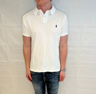 Polo Ralph Lauren Slim Fit Polo White Men's