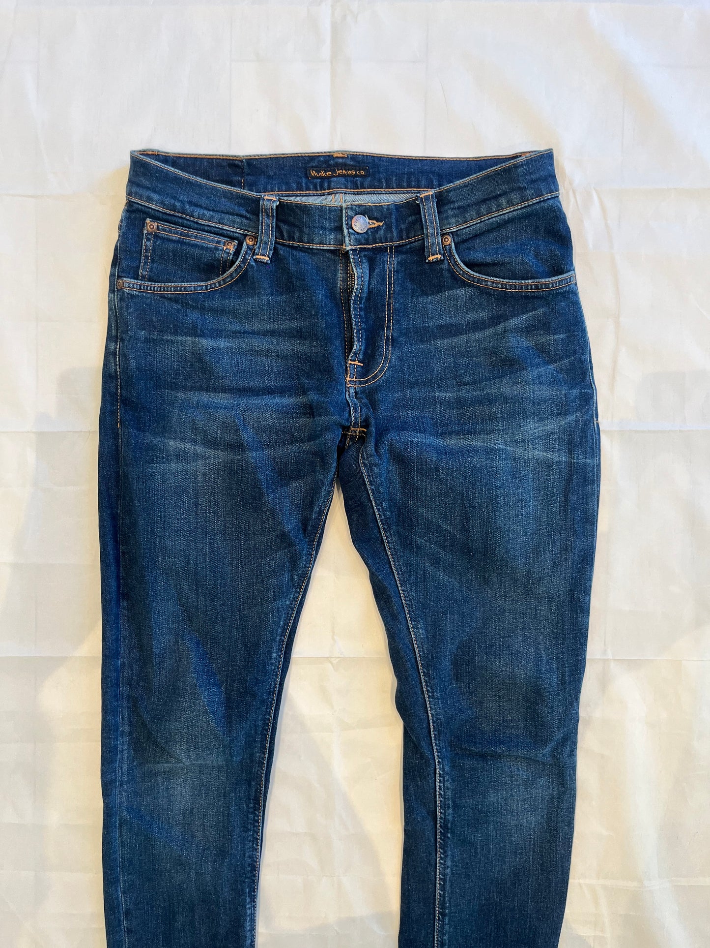 Nudie Tight Terry Jeans Blue Men's