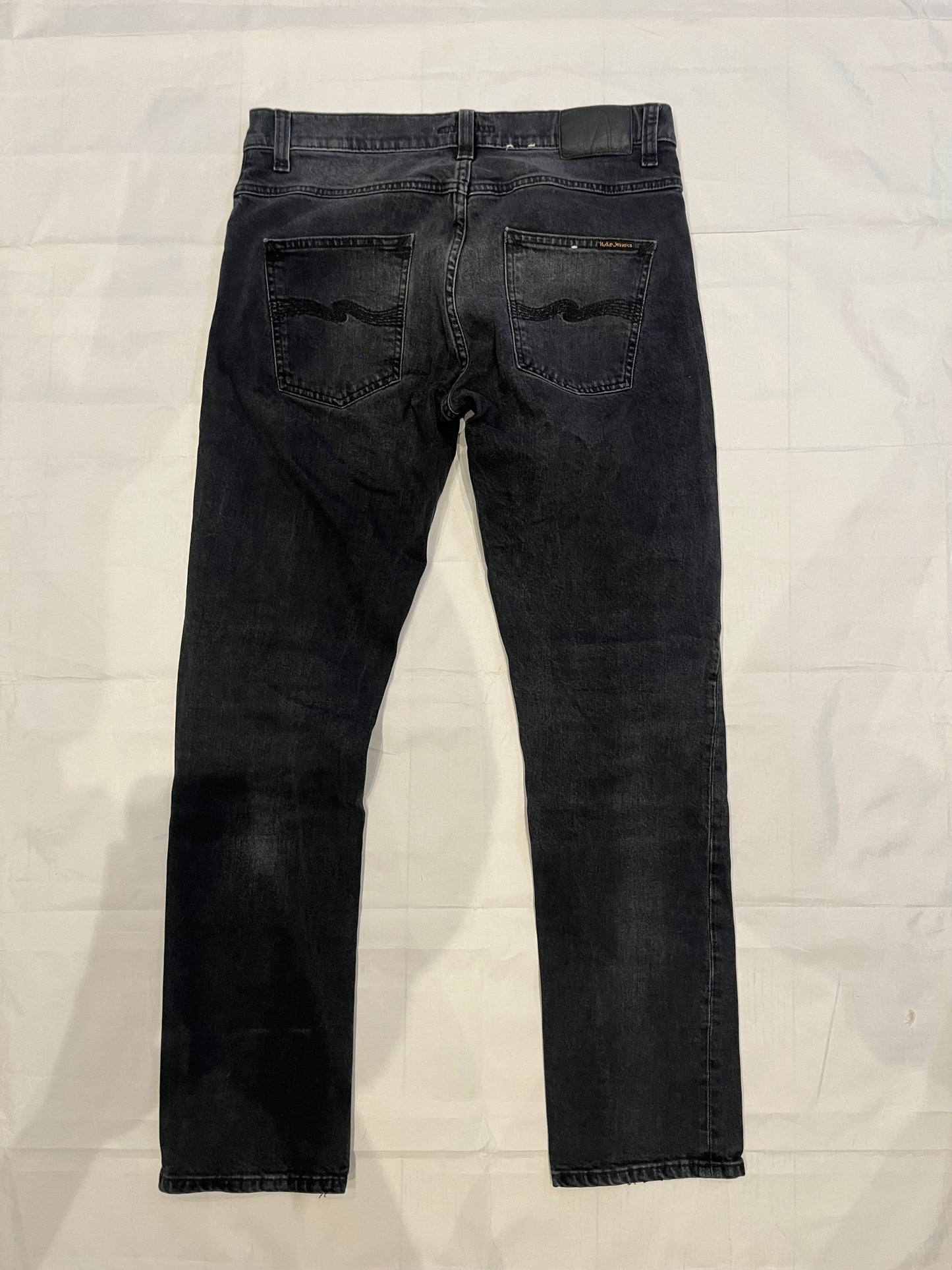 Nudie Grim Tim Jeans Black Men's