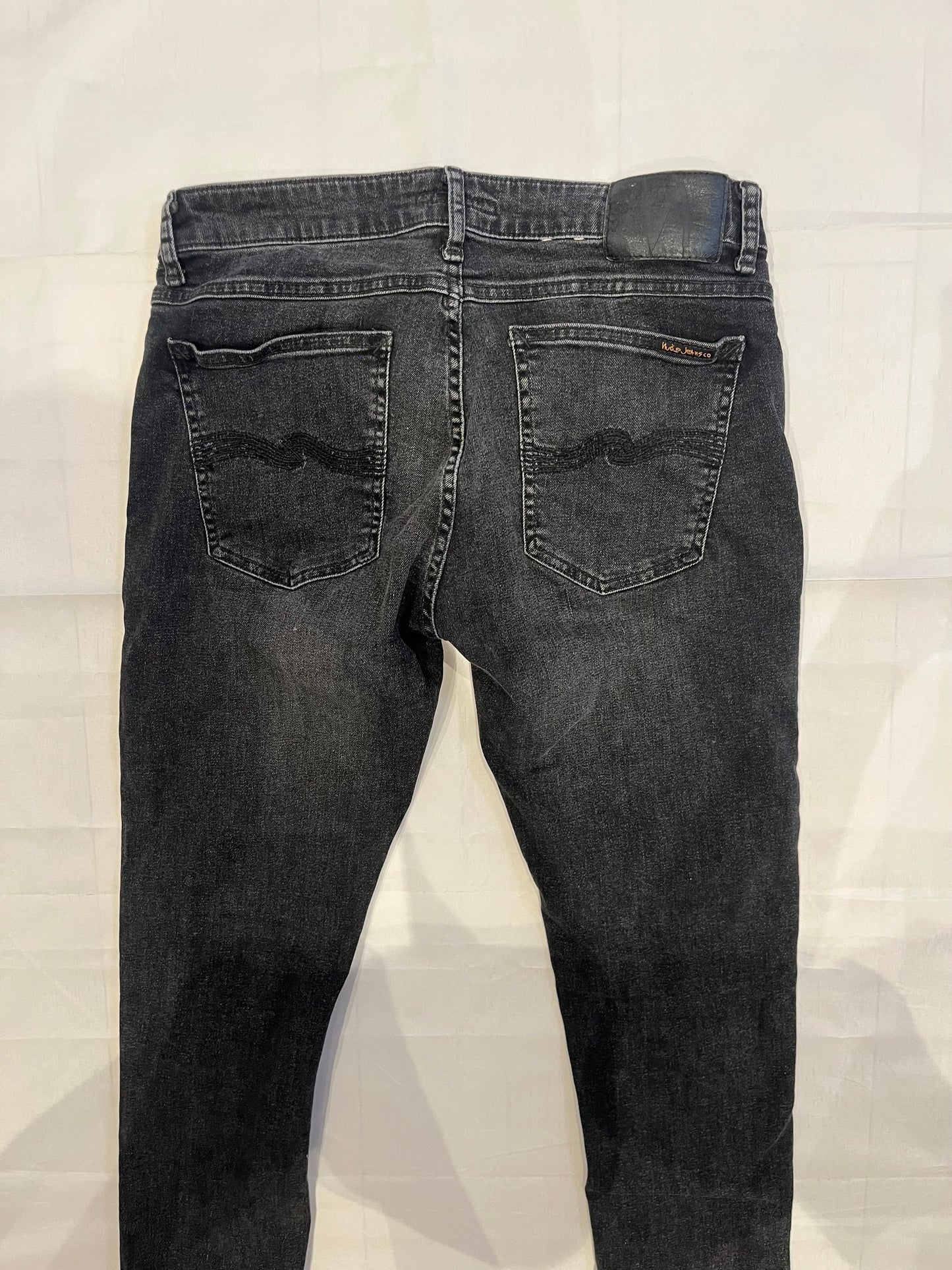 Nudie Skinny Lin Jeans Black Men's