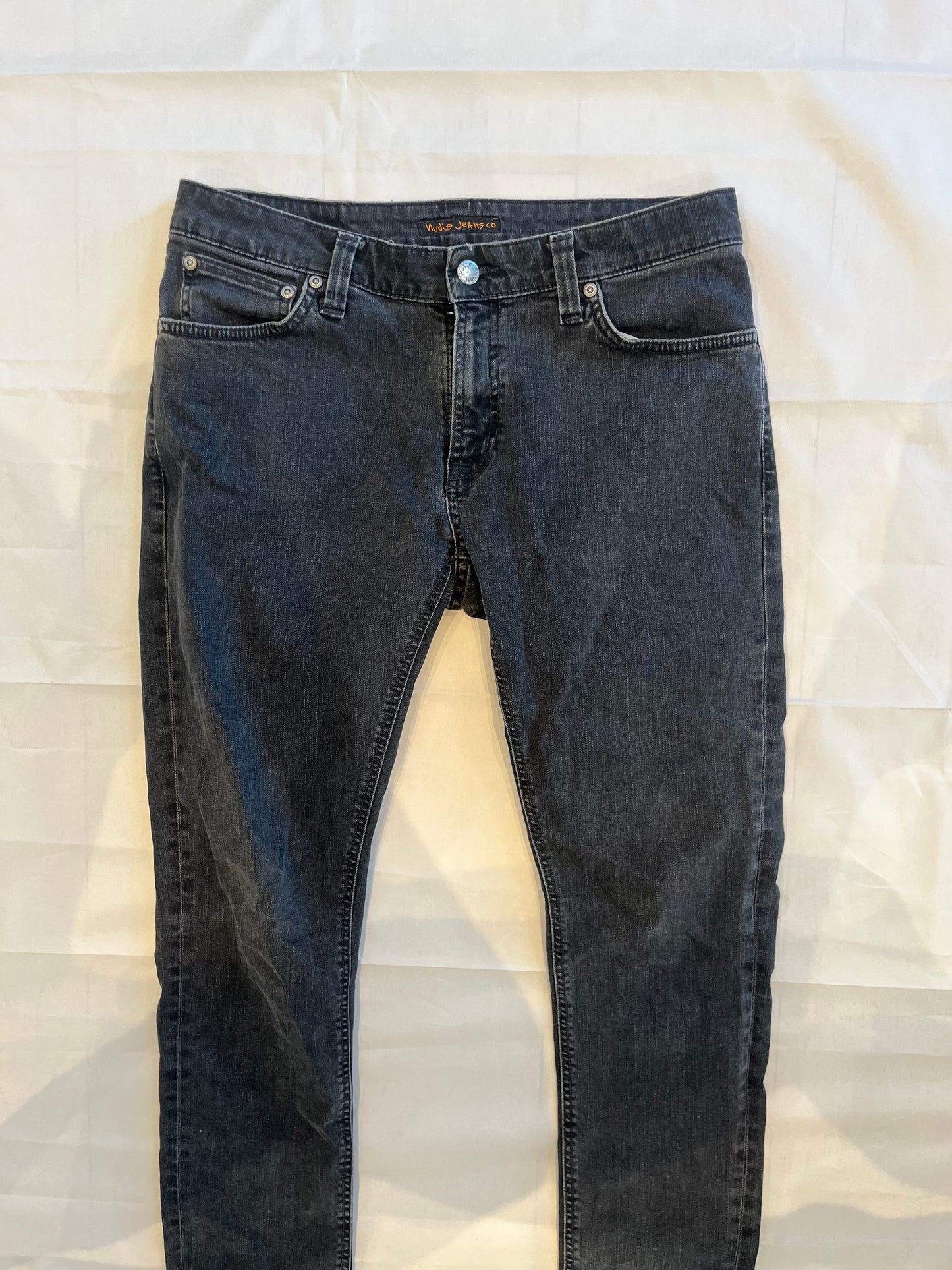 Nudie Skinny Lin Jeans Black Men's