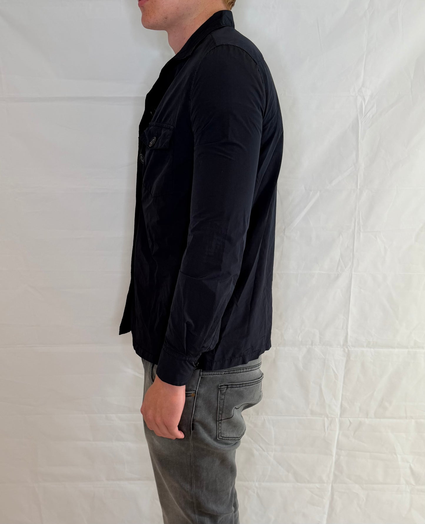 Aspesi Overshirt Blue Men's