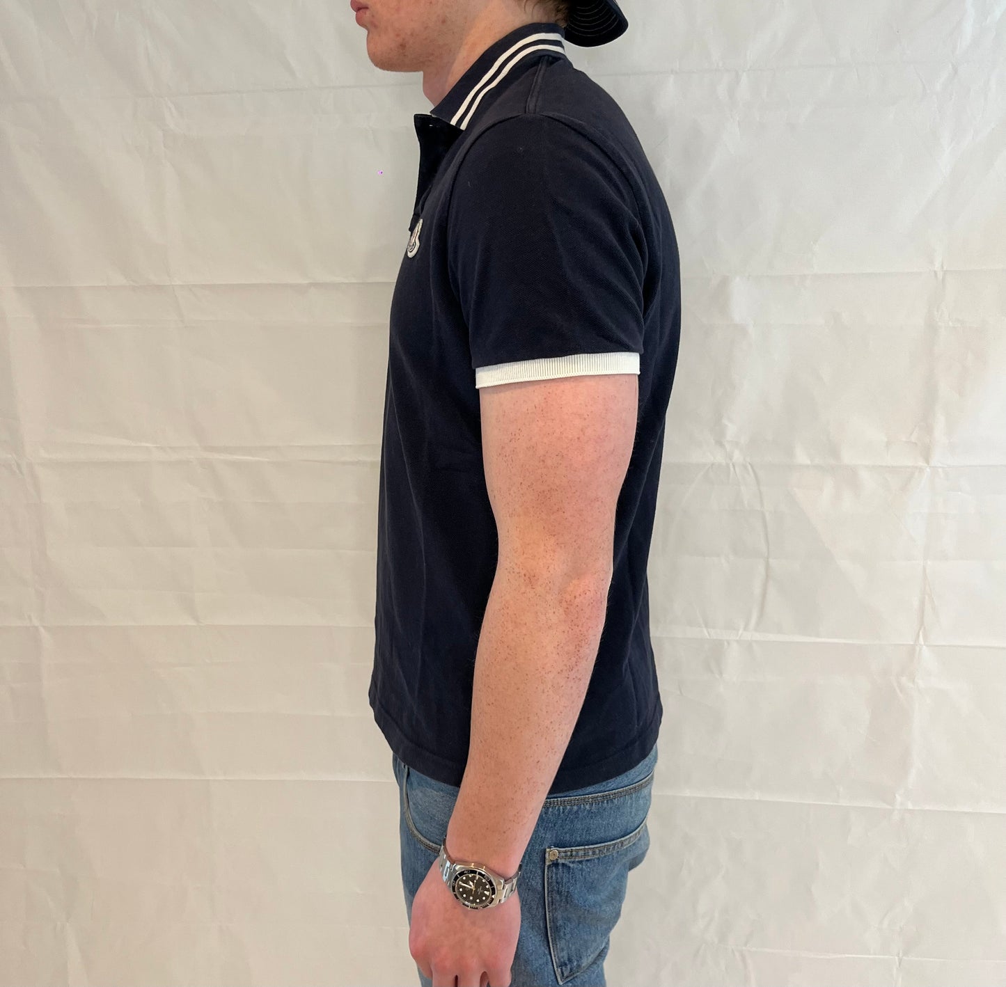 Moncler Polo Men's Blue