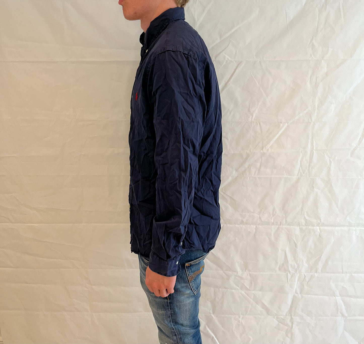 Polo Ralph Lauren Slim Fit Featherweight Twill Shirt Blue Men's