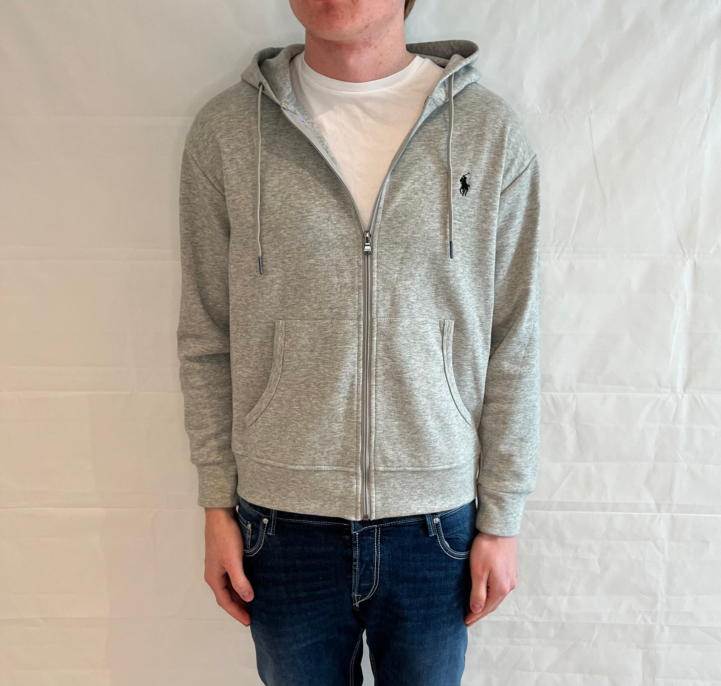 Polo Ralph Lauren Zip Hoodie Grey Men's