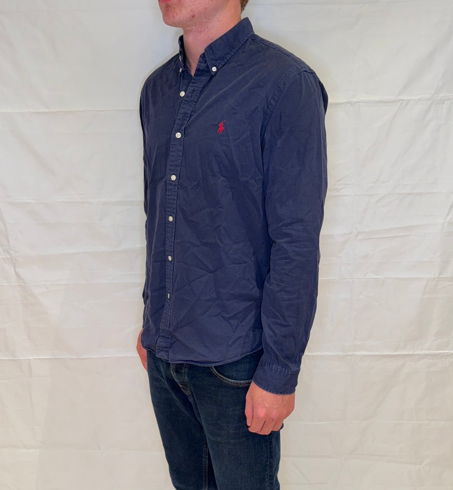Polo Ralph Lauren Slim Fit Shirt Blue Men's