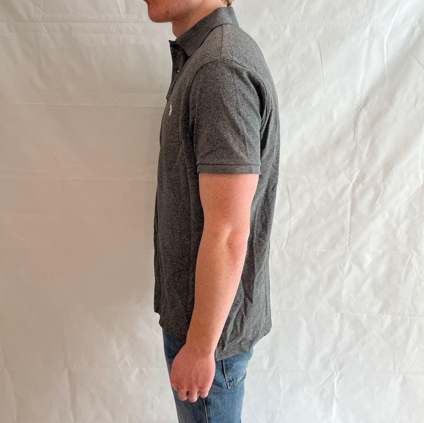 Polo Ralph Lauren Slim Fit Polo Grey Men's