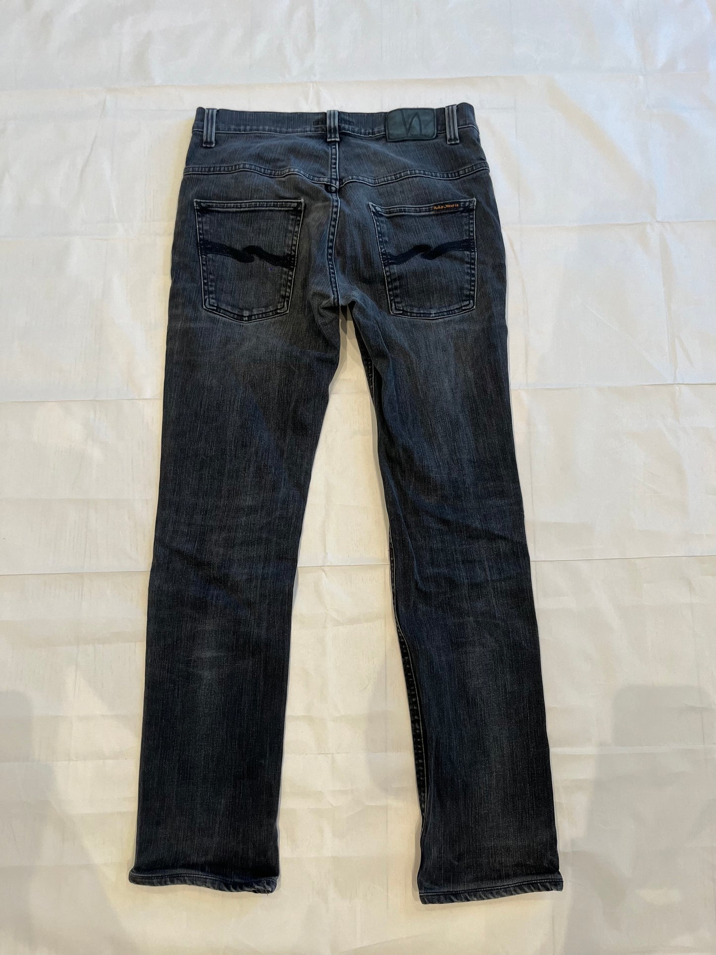 Nudie Thin Finn Jeans Black Men's