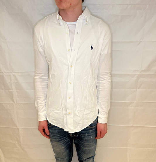 Polo Ralph Lauren Featherweight Mesh Shirt White  Men's