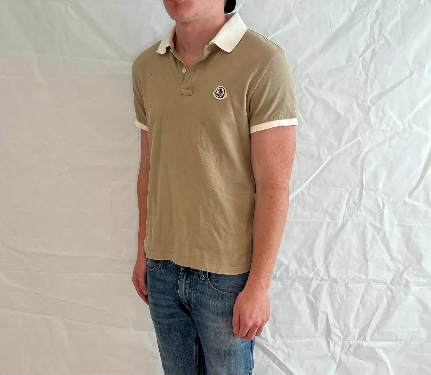 Moncler Polo Men's Beige