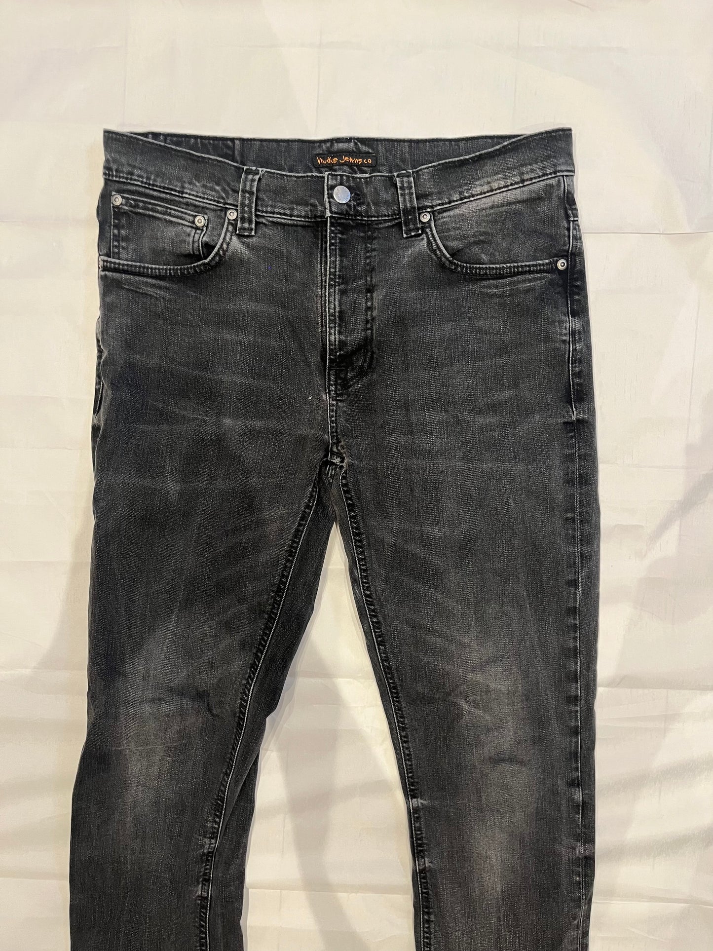 Nudie Lean Dean Jeans Black Men's