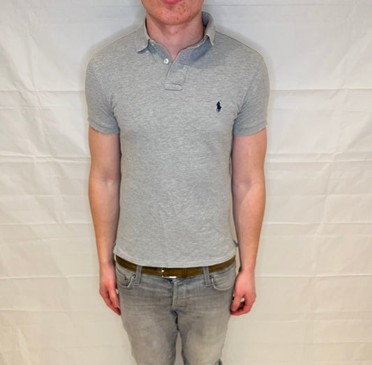 Polo Ralph Lauren Slim Fit Polo Grey Men's