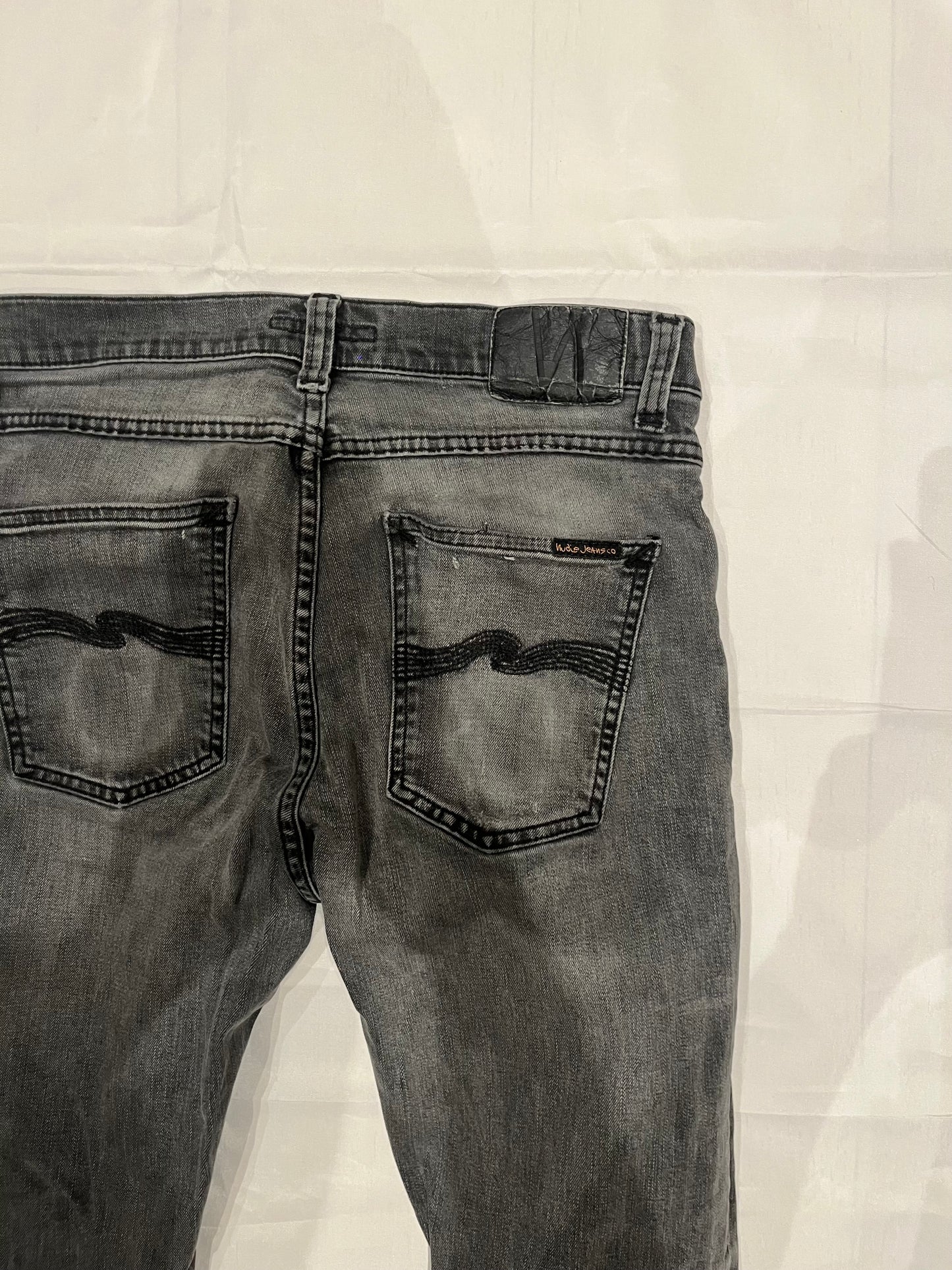 Nudie Lean Dean Jeans Grey Men's