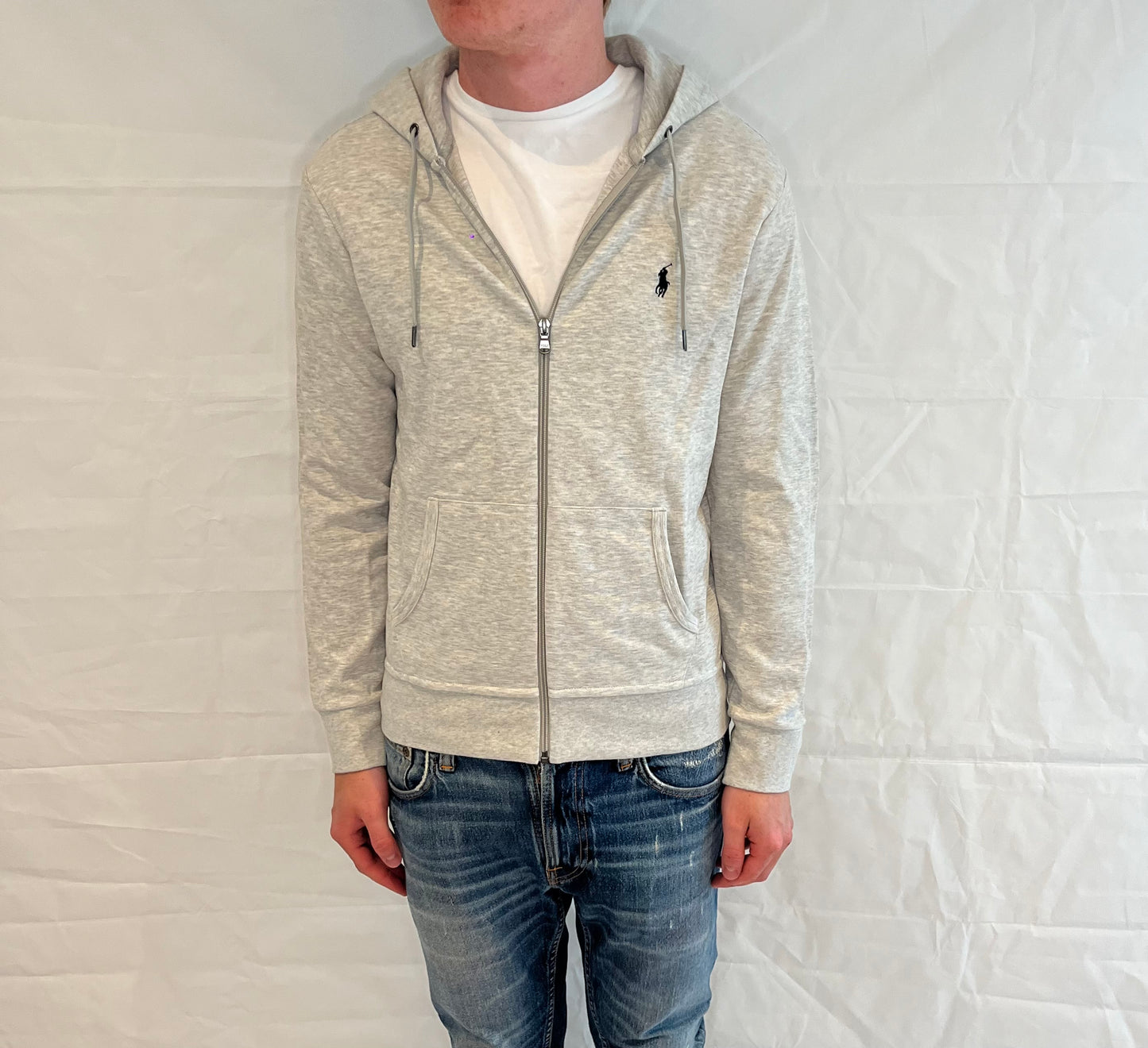 Polo Ralph Lauren Zip Hoodie Grey Men's