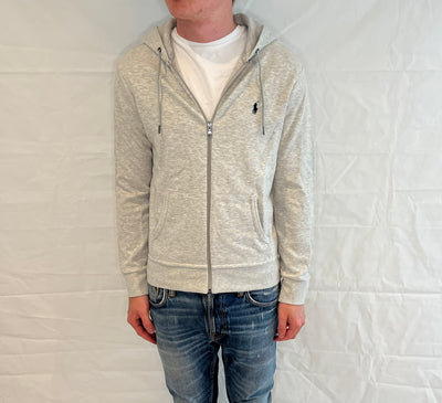 Polo Ralph Lauren Zip Hoodie Grey Men's