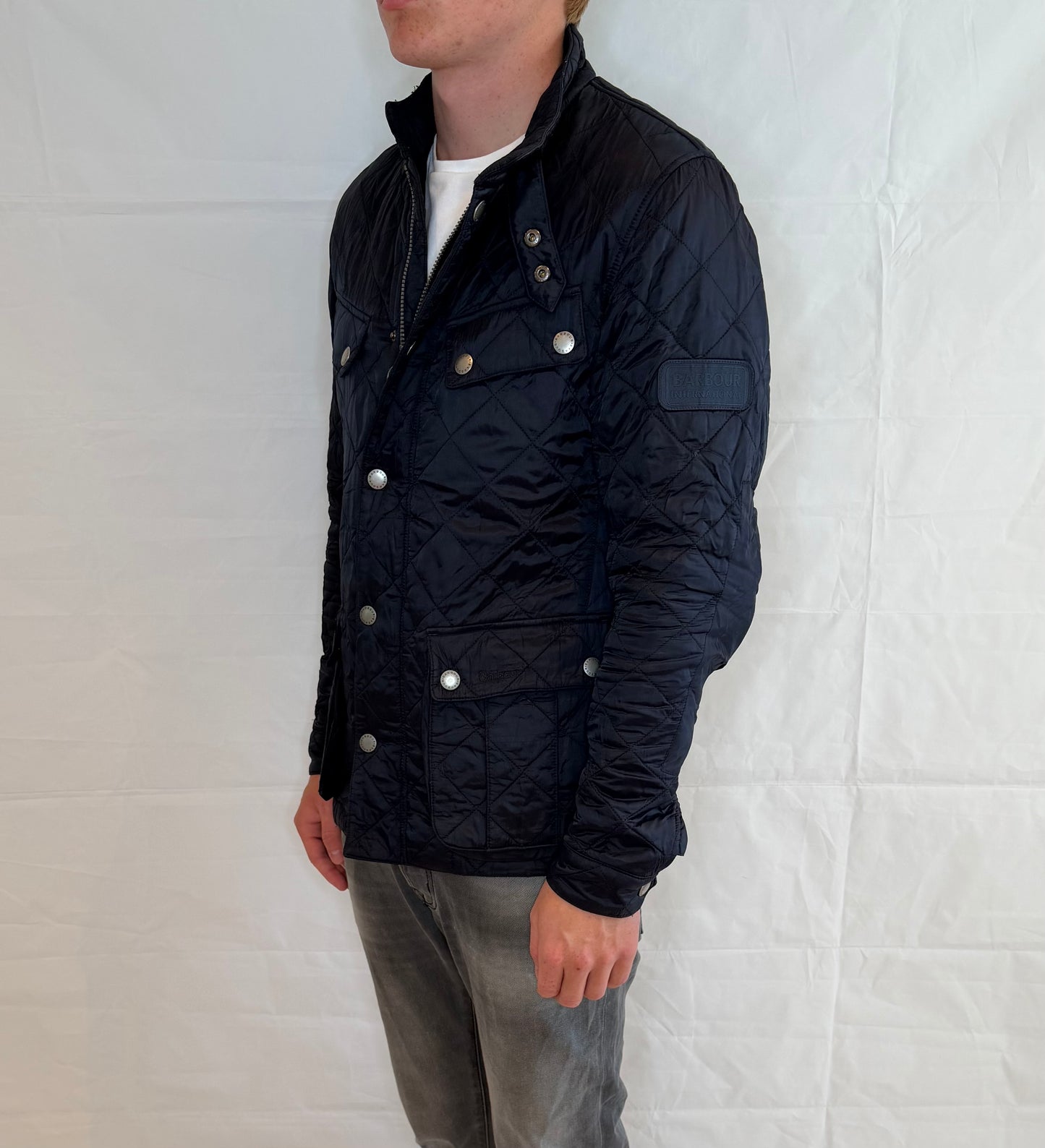 Barbour Jacket Blue Men's