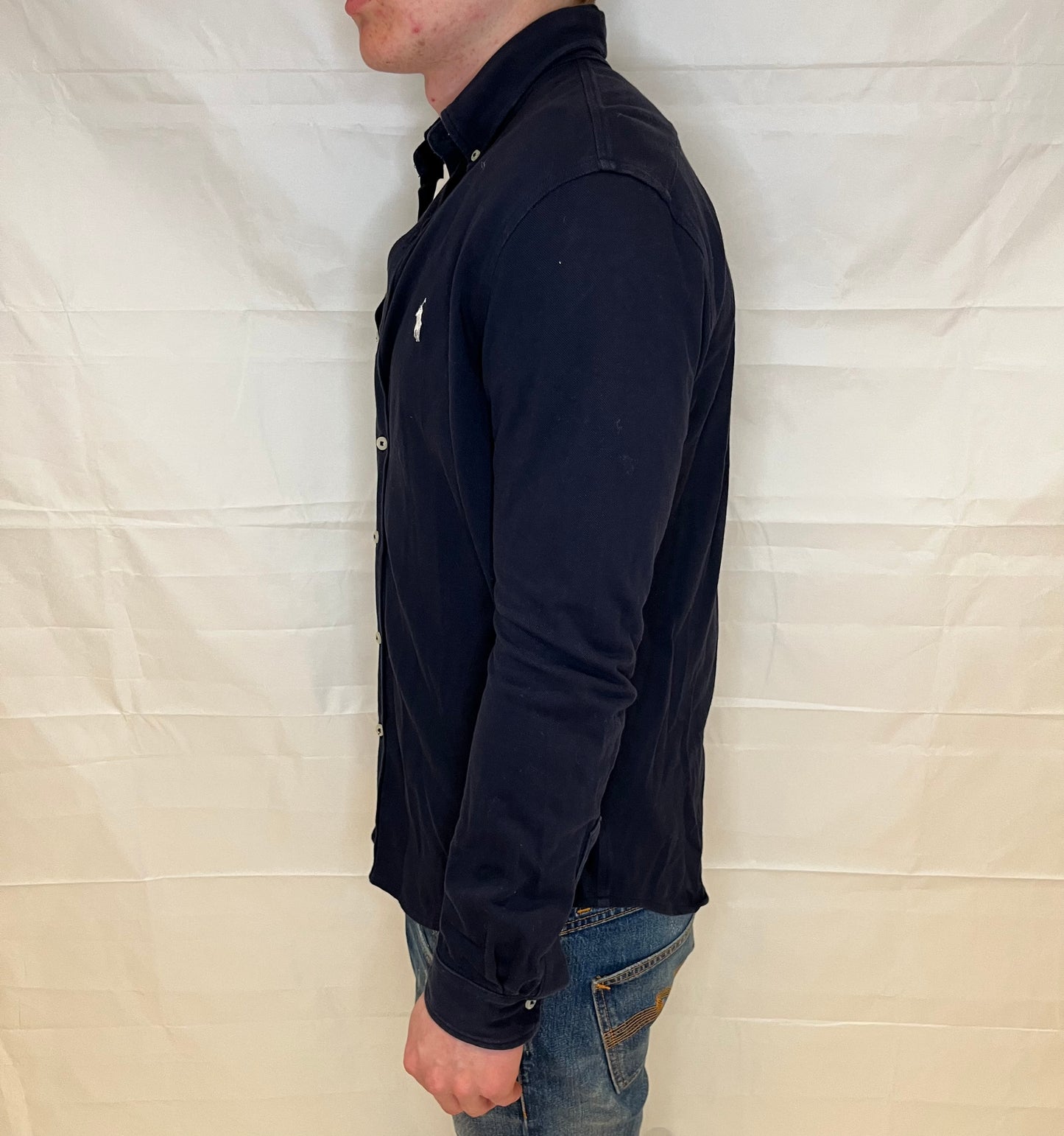 Polo Ralph Lauren Featherweight Mesh Shirt Blue Men's
