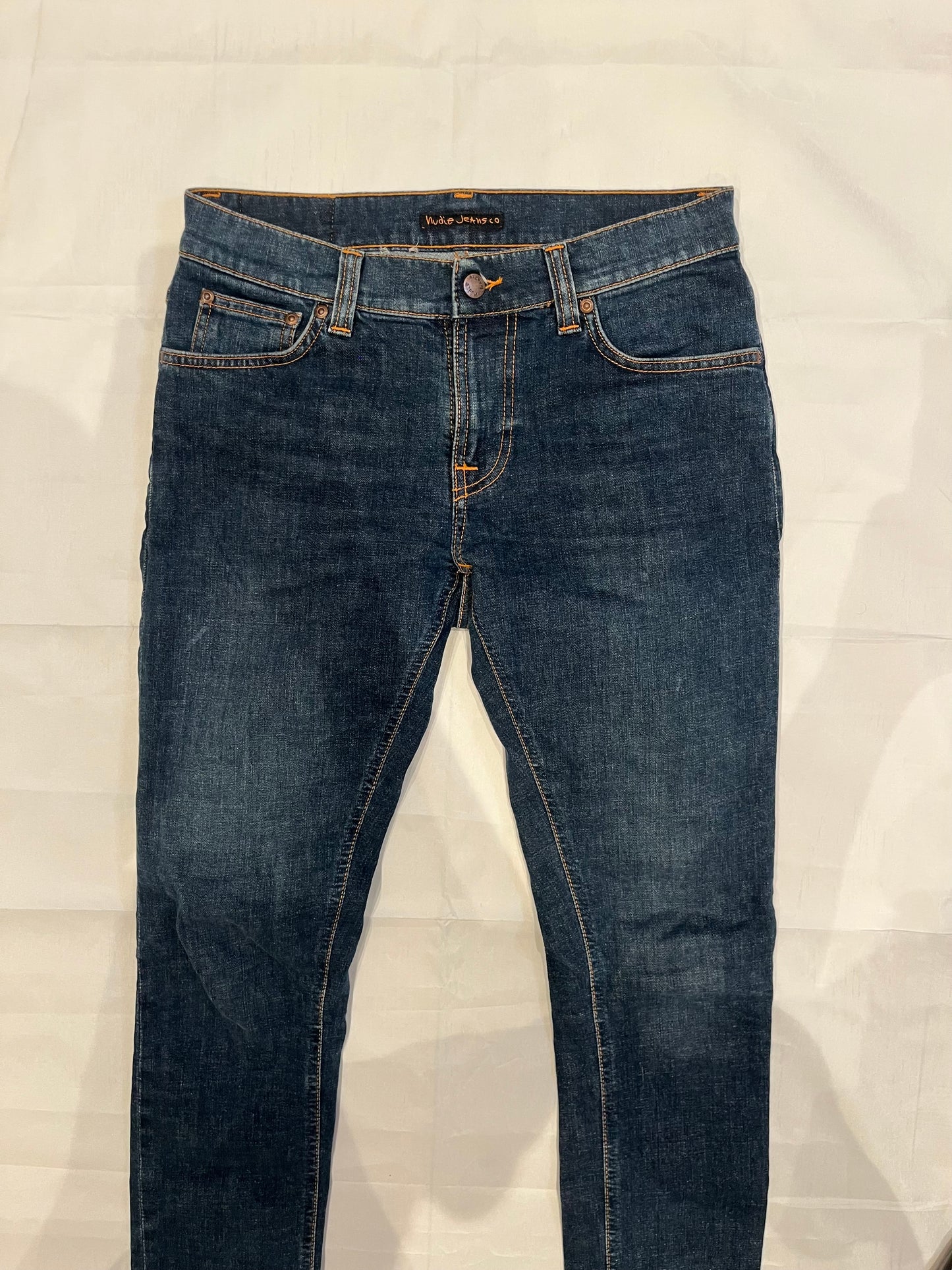 Nudie Tight Terry Jeans Blue Men's