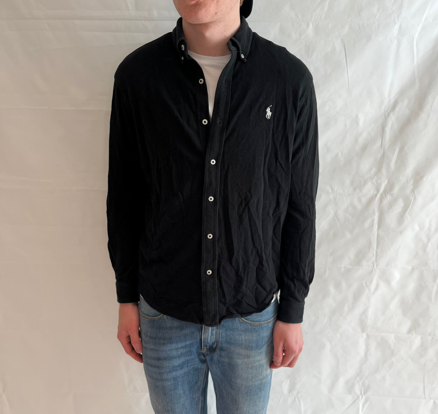 Polo Ralph Lauren Featherweight Mesh Shirt Black Men's