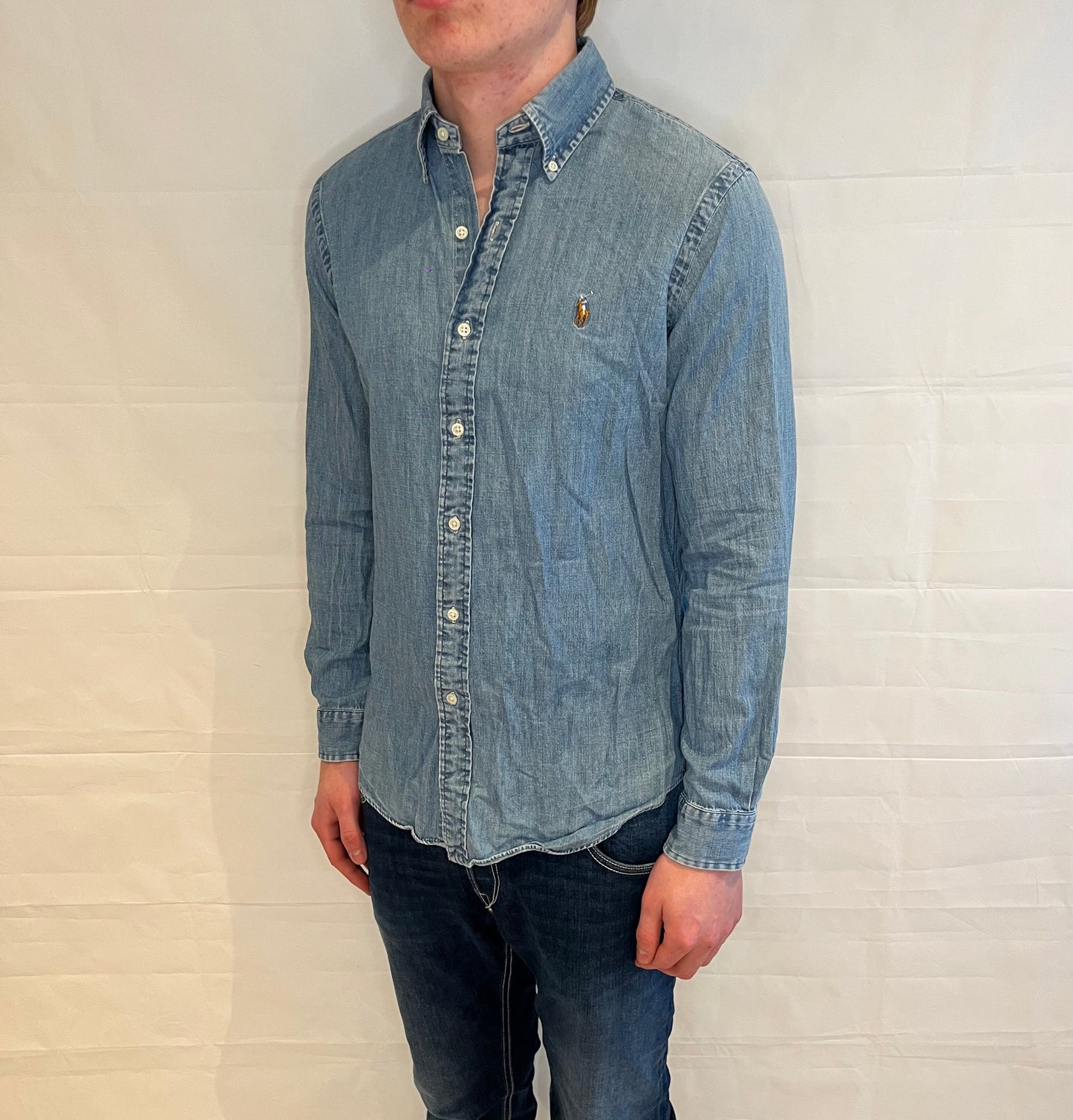 Polo Ralph Lauren Denim Shirt Blue Men's