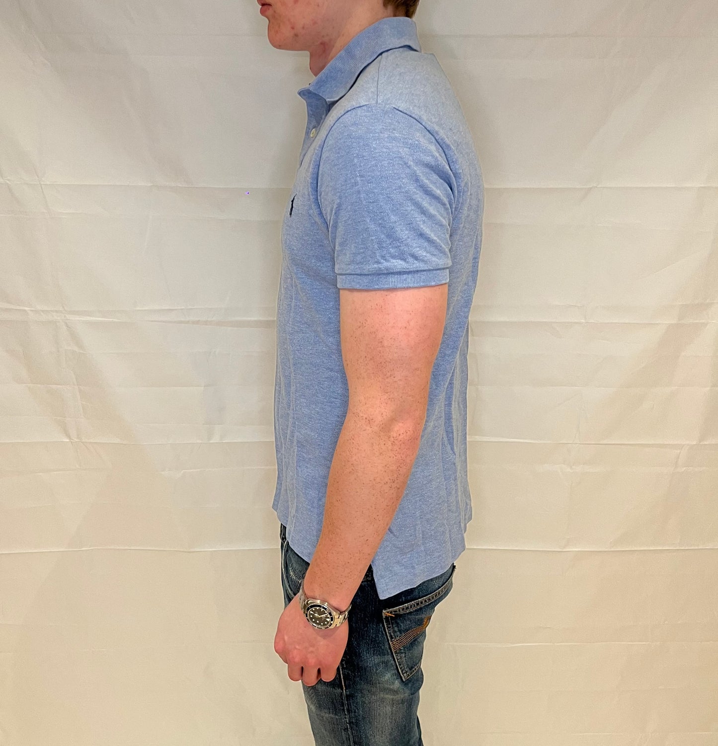 Polo Ralph Lauren Slim Fit Polo Light Blue Men's
